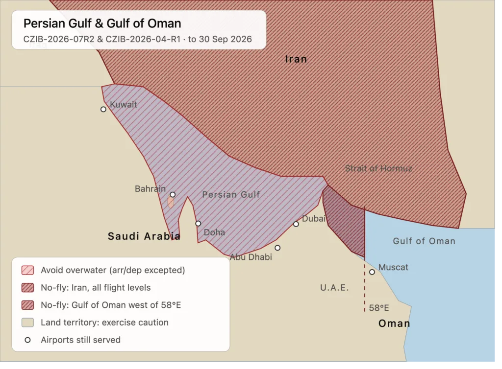 easa-gulf-airspace-advisory-map