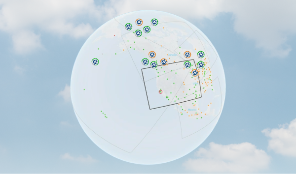 Features 11 Interactive 3D Globe
